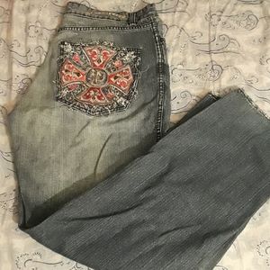 Pele Pele mens jeans. 36x34"